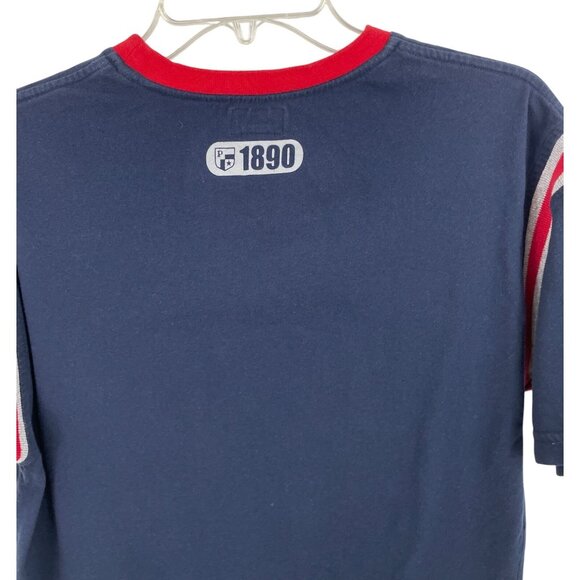 Vintage US Polo Assn Mens Size Medium Blue & Red Short Sleeve T-shirt - Picture 6 of 8